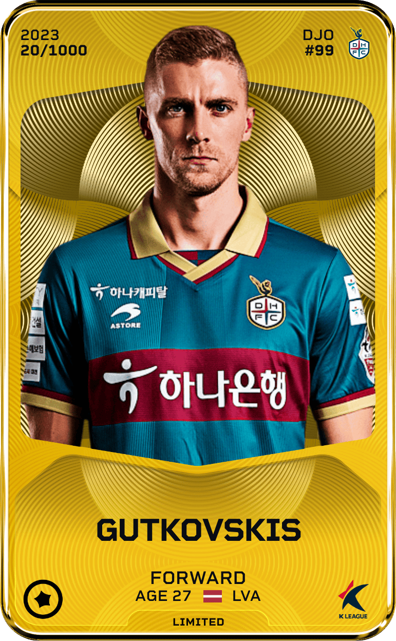 GUTKOVSKIS 2023-24 • Limited 20/1000