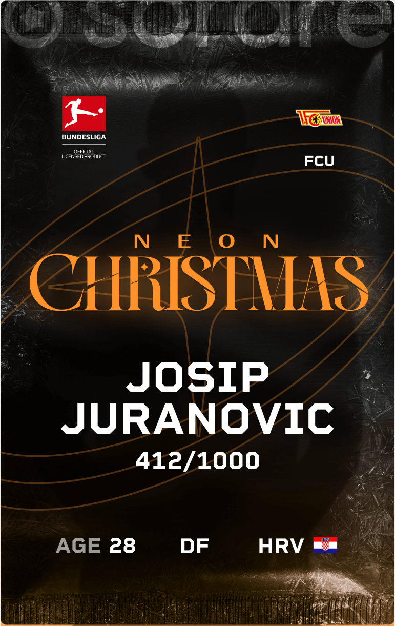 Josip Juranovic 2024-25 • Limited 412/1000