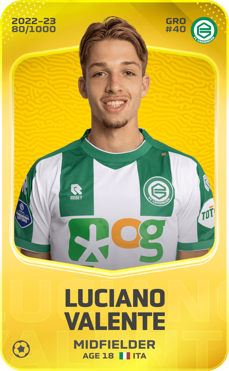 Luciano Valente 2022-23 • Limited 80/1000