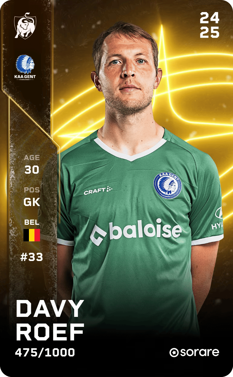 Davy Roef 2024-25 • Limited 475/1000