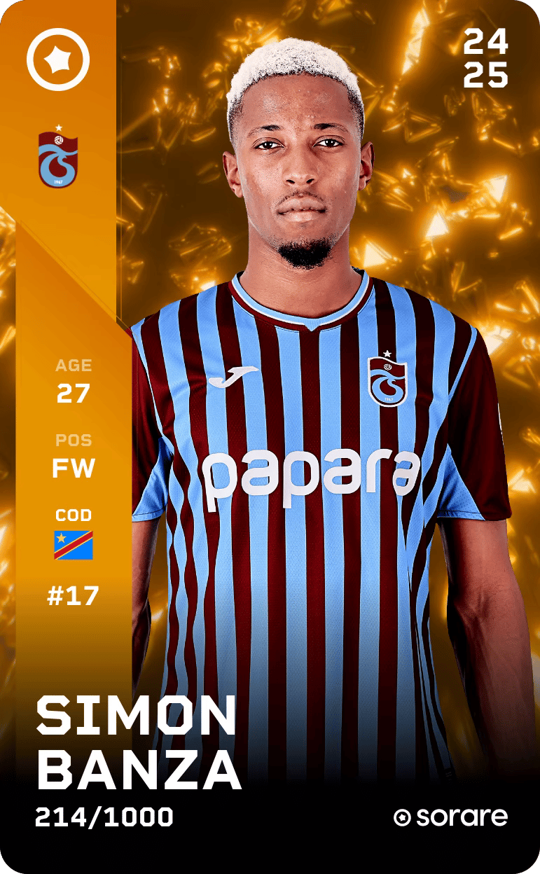 Simon Banza 2024-25 • Limited 214/1000