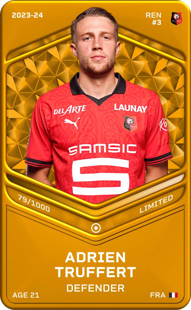 Adrien Truffert 2023-24 • Limited 79/1000
