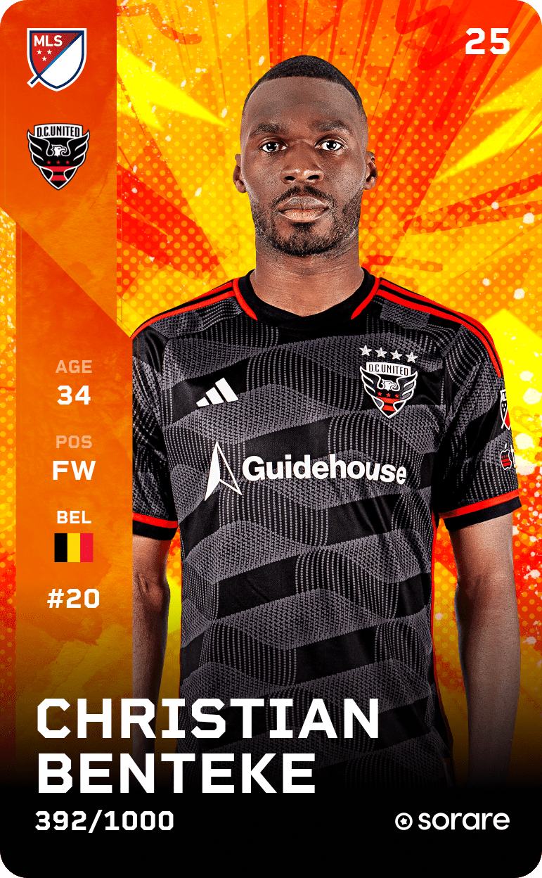 Christian Benteke 2025-26 • Limited 392/1000