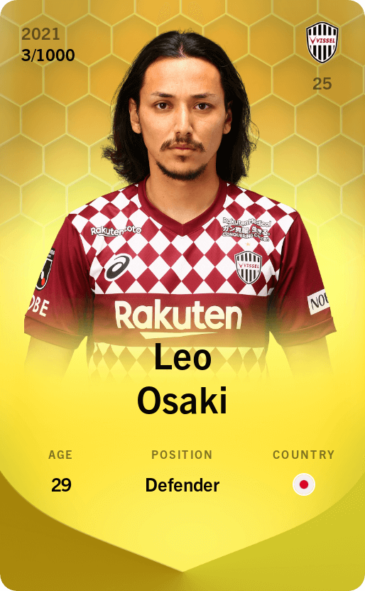 Leo Osaki 2021-22 • Limited 3/1000