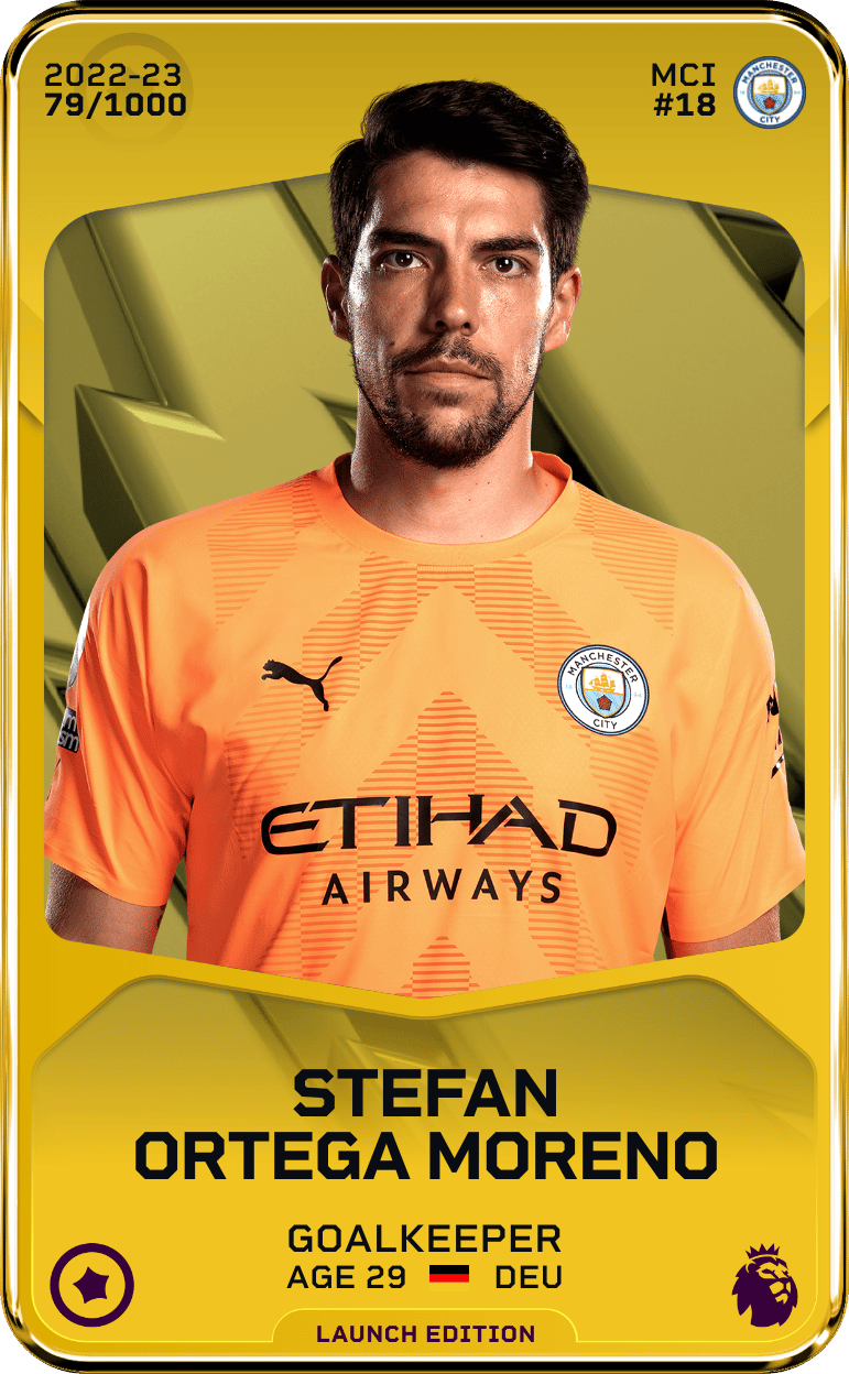 Stefan Ortega Moreno 2022-23 • Limited 79/1000