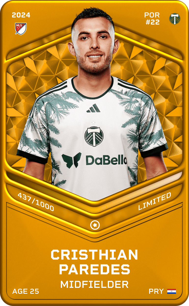 Cristhian Paredes 2024-25 • Limited 437/1000