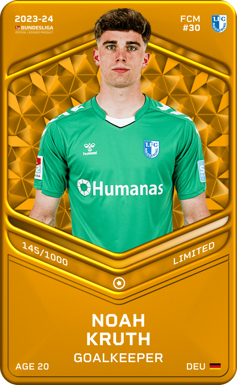 Noah Kruth 2023-24 • Limited 145/1000