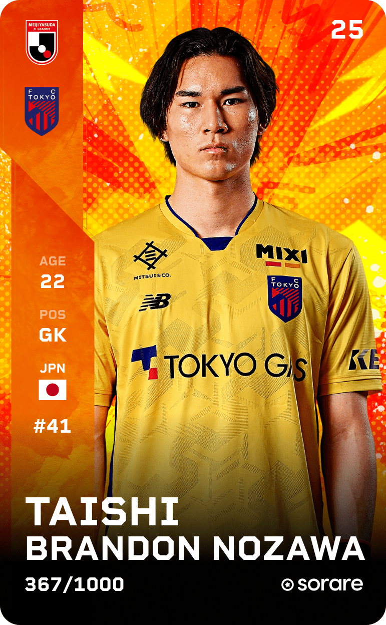Taishi Brandon Nozawa 2025-26 • Limited 367/1000