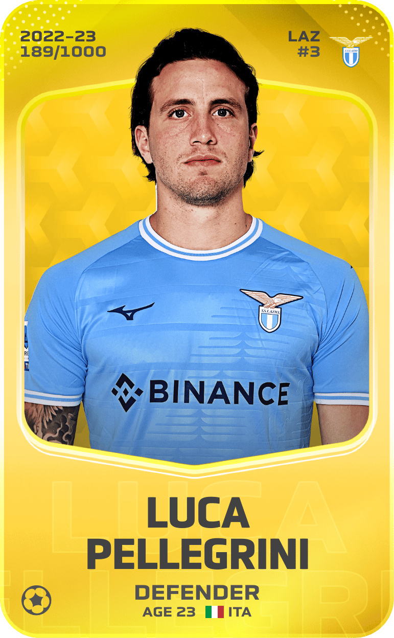 Luca Pellegrini 2022-23 • Limited 189/1000