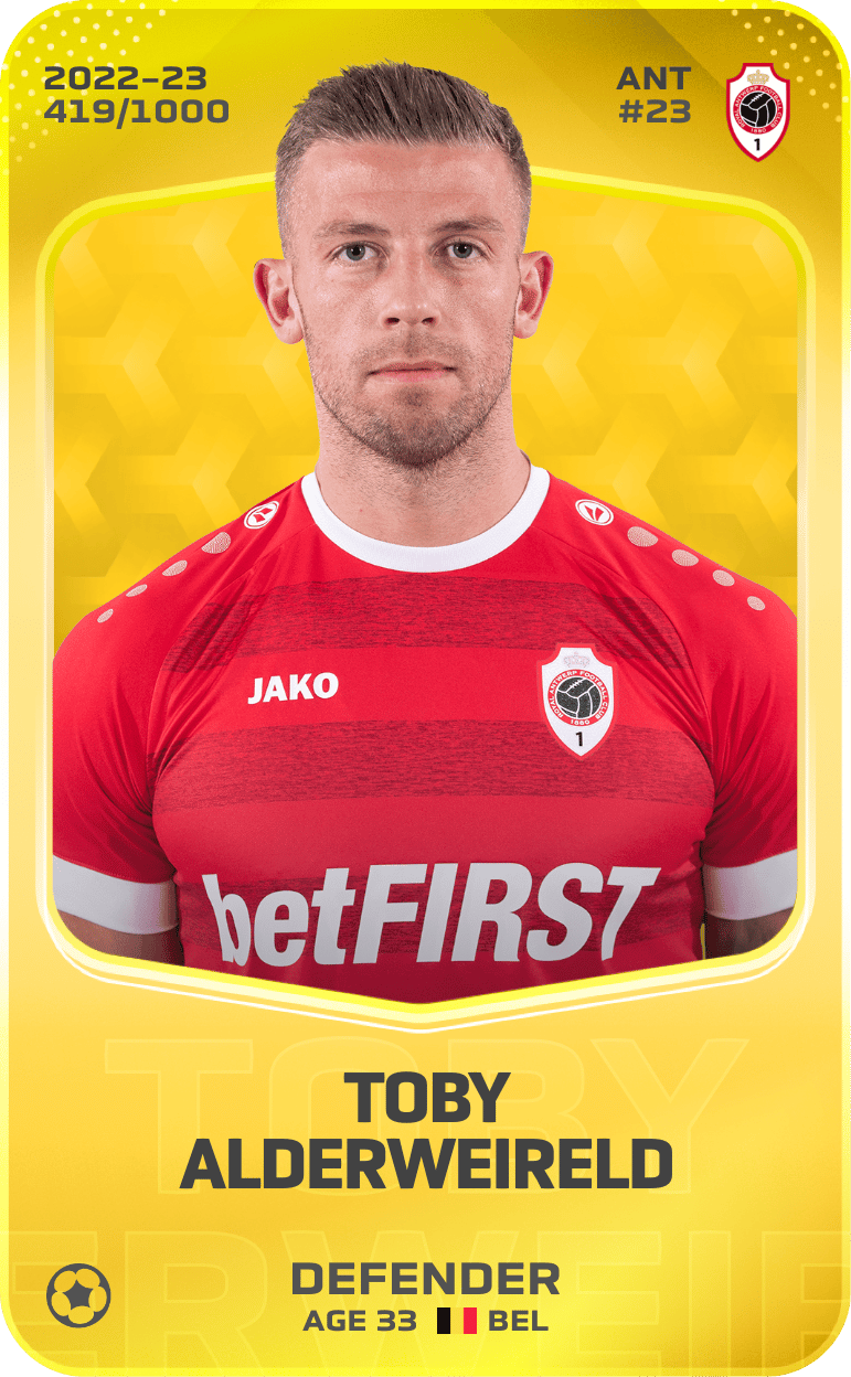 Toby Alderweireld 2022-23 • Limited 419/1000