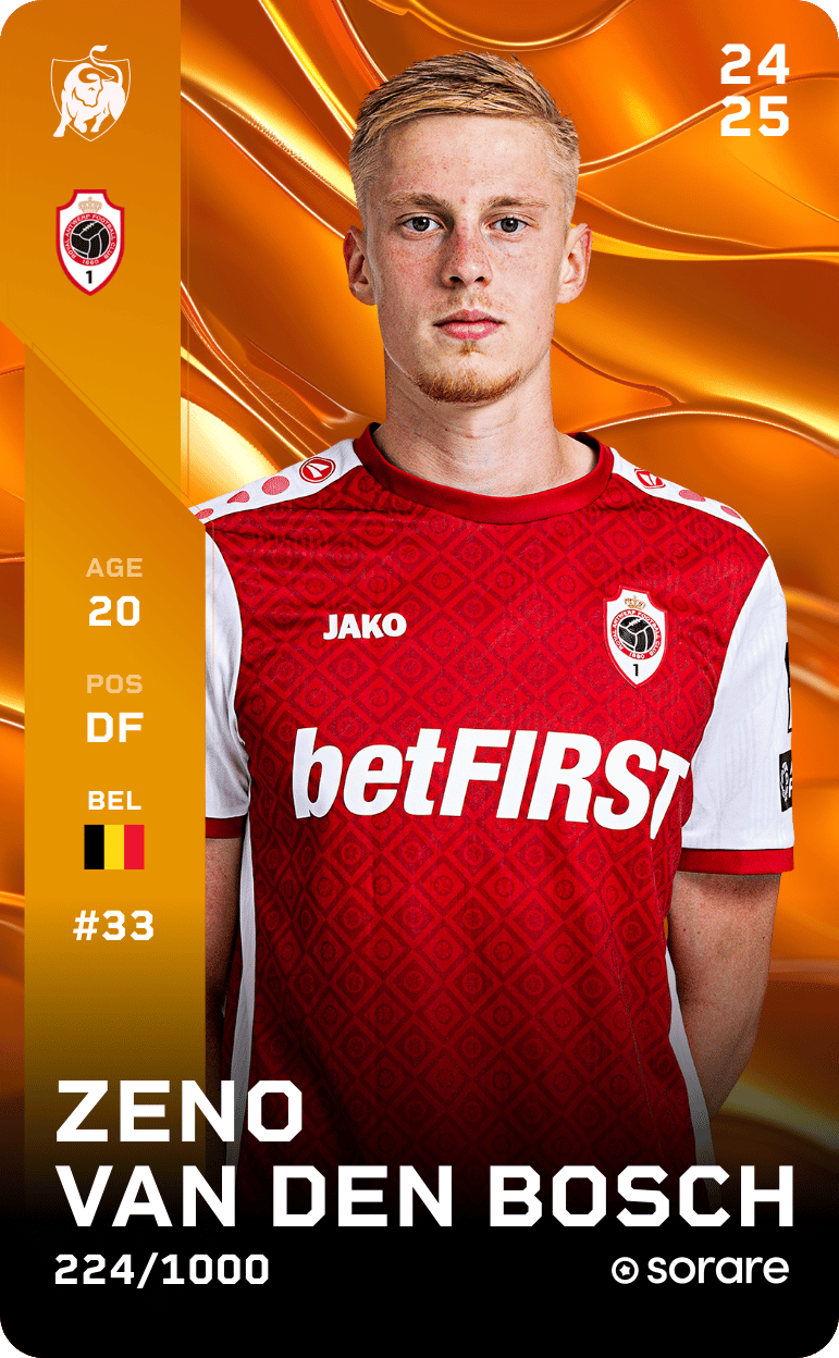 Zeno Van Den Bosch 2024-25 • Limited 224/1000
