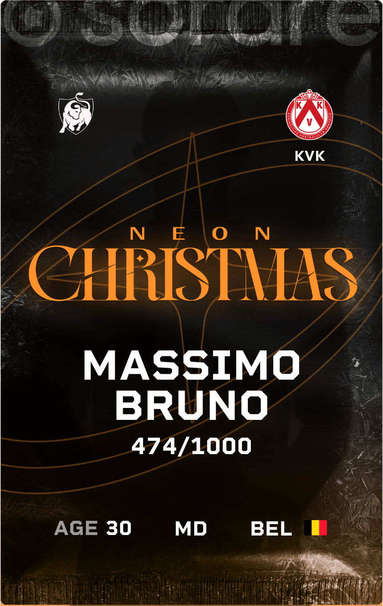 Massimo Bruno 2024-25 • Limited 474/1000