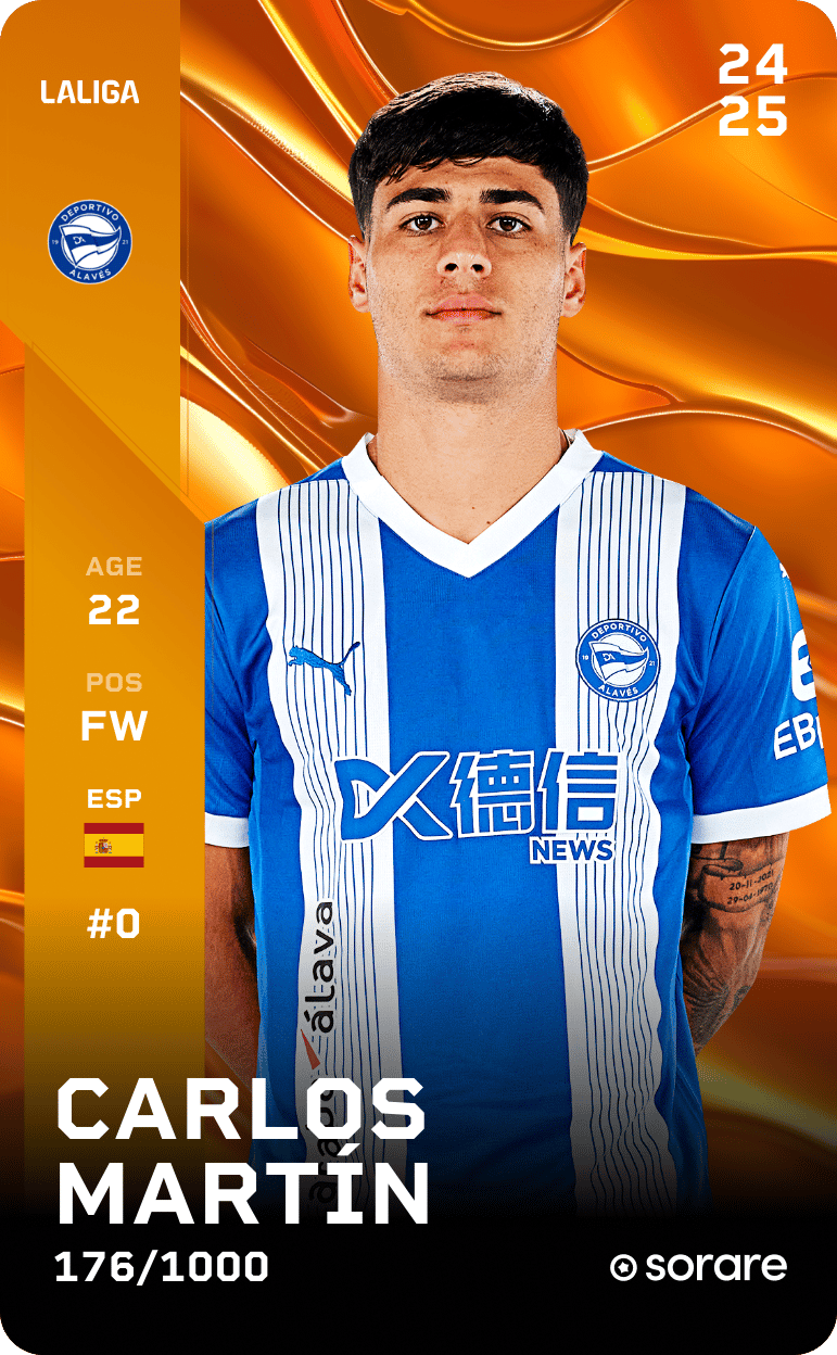 Carlos Martín 2024-25 • Limited 176/1000