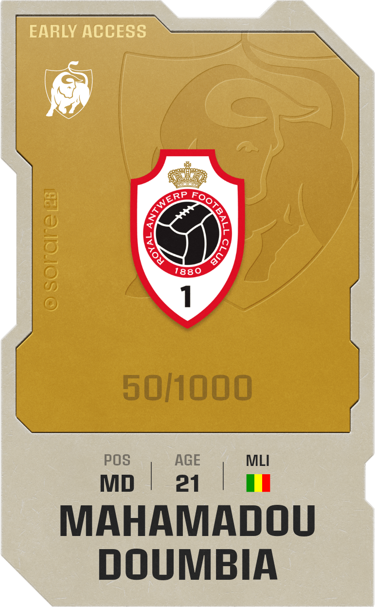 Mahamadou Doumbia 2025-26 • Limited 50/1000