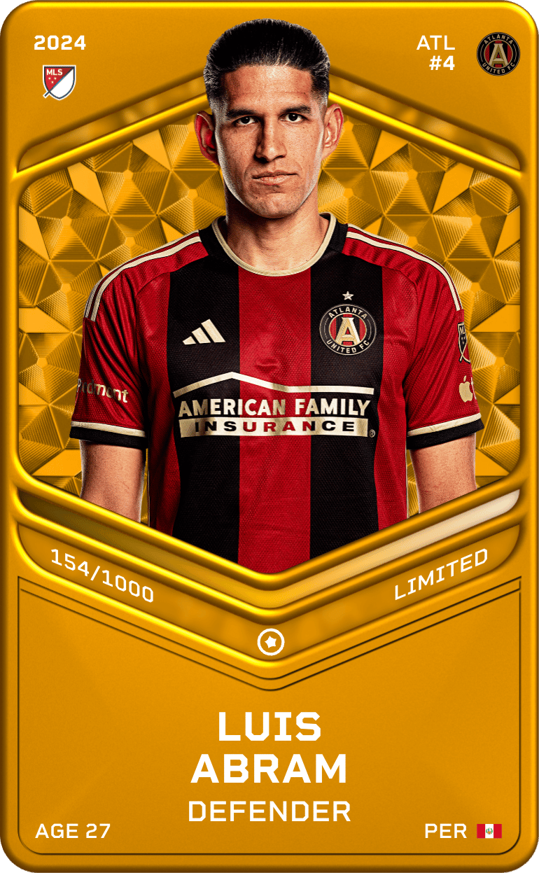Luis Abram 2024-25 • Limited 154/1000