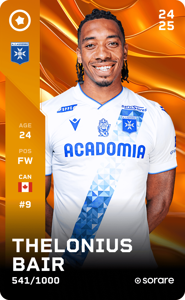 Thelonius Bair 2024-25 • Limited 541/1000