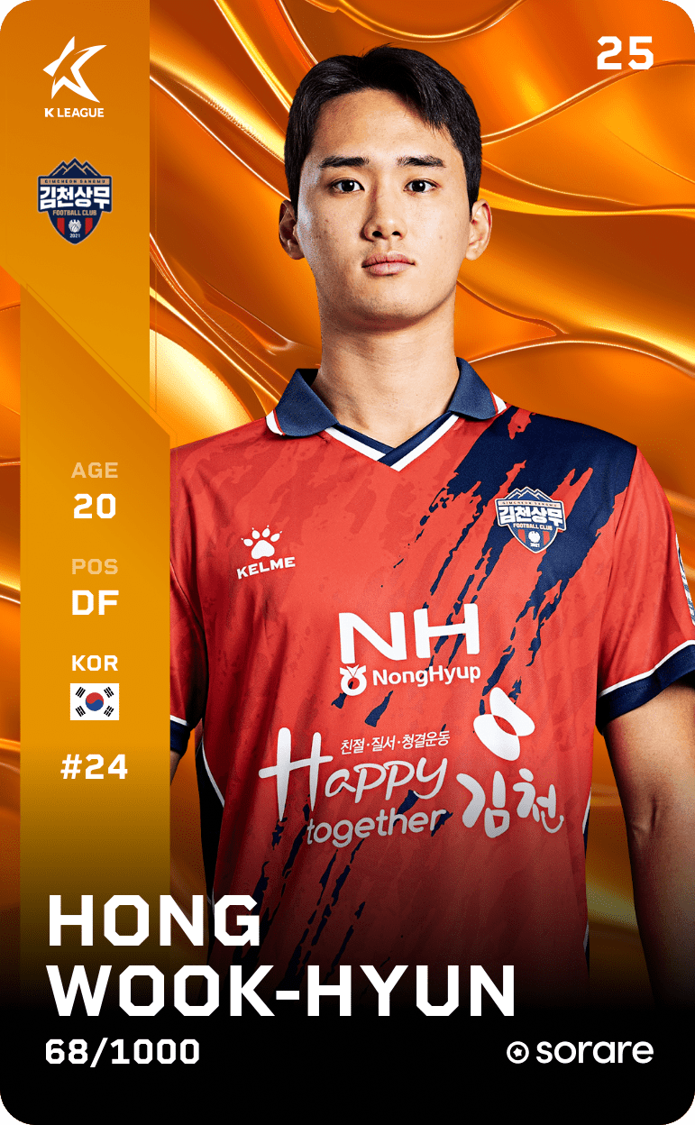 Hong Uk-Hyeon 2025-26 • Limited 68/1000