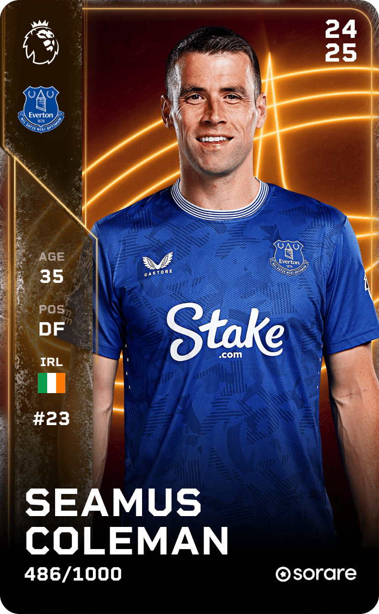 Seamus Coleman 2024-25 • Limited 486/1000