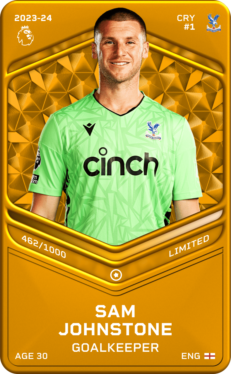 Sam Johnstone 2023-24 • Limited 462/1000