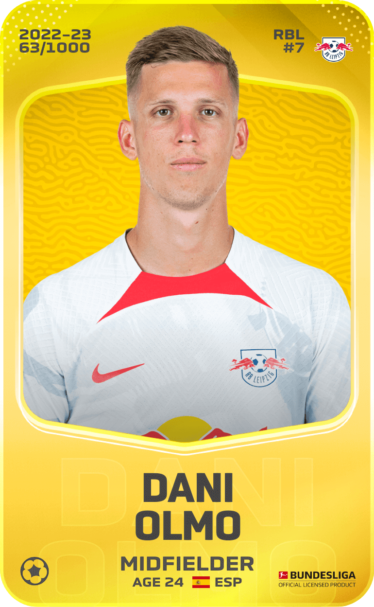 Dani Olmo 2022-23 • Limited 63/1000