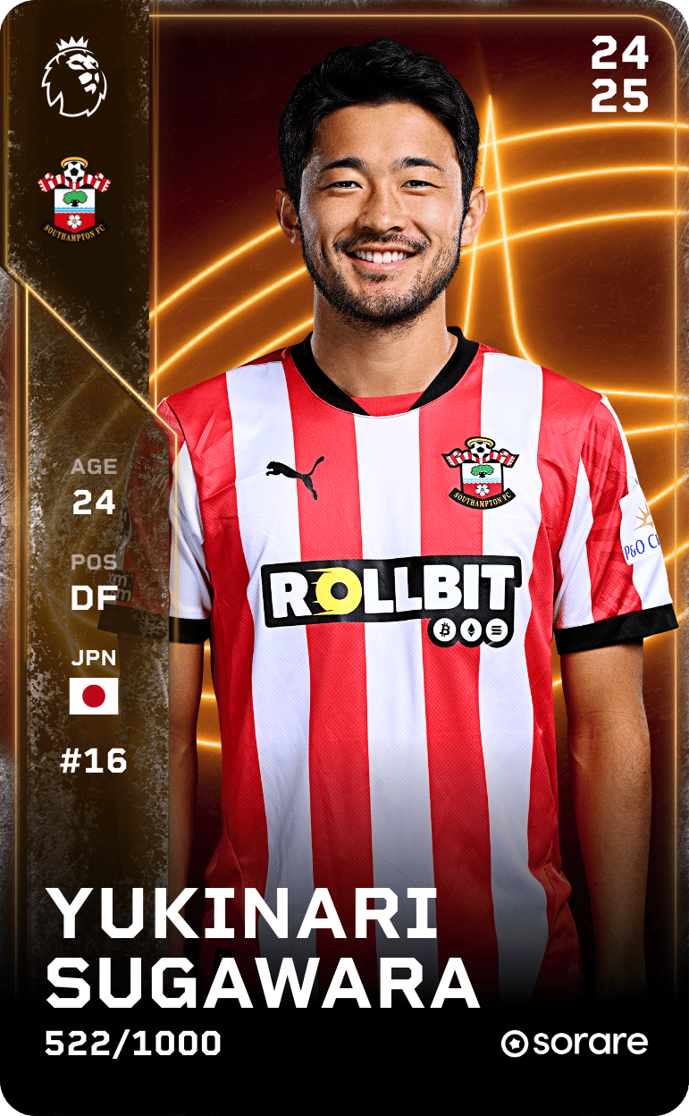 Yukinari Sugawara 2024-25 • Limited 522/1000