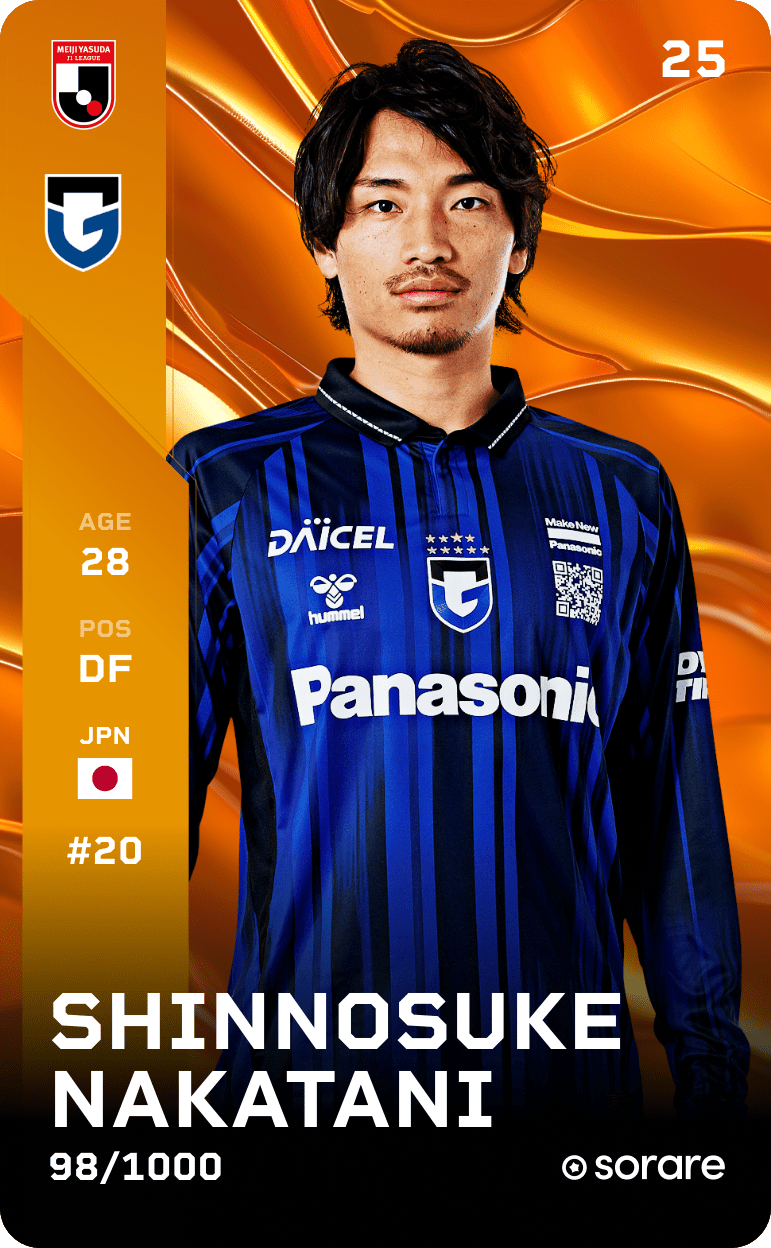 Shinnosuke Nakatani 2025-26 • Limited 98/1000