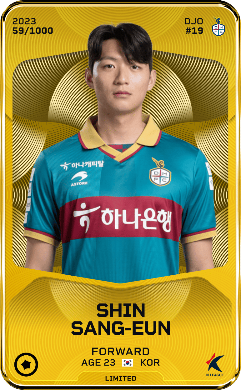 Shin Sang-Eun 2023-24 • Limited 59/1000