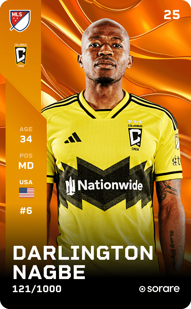 Darlington Nagbe 2025-26 • Limited 121/1000