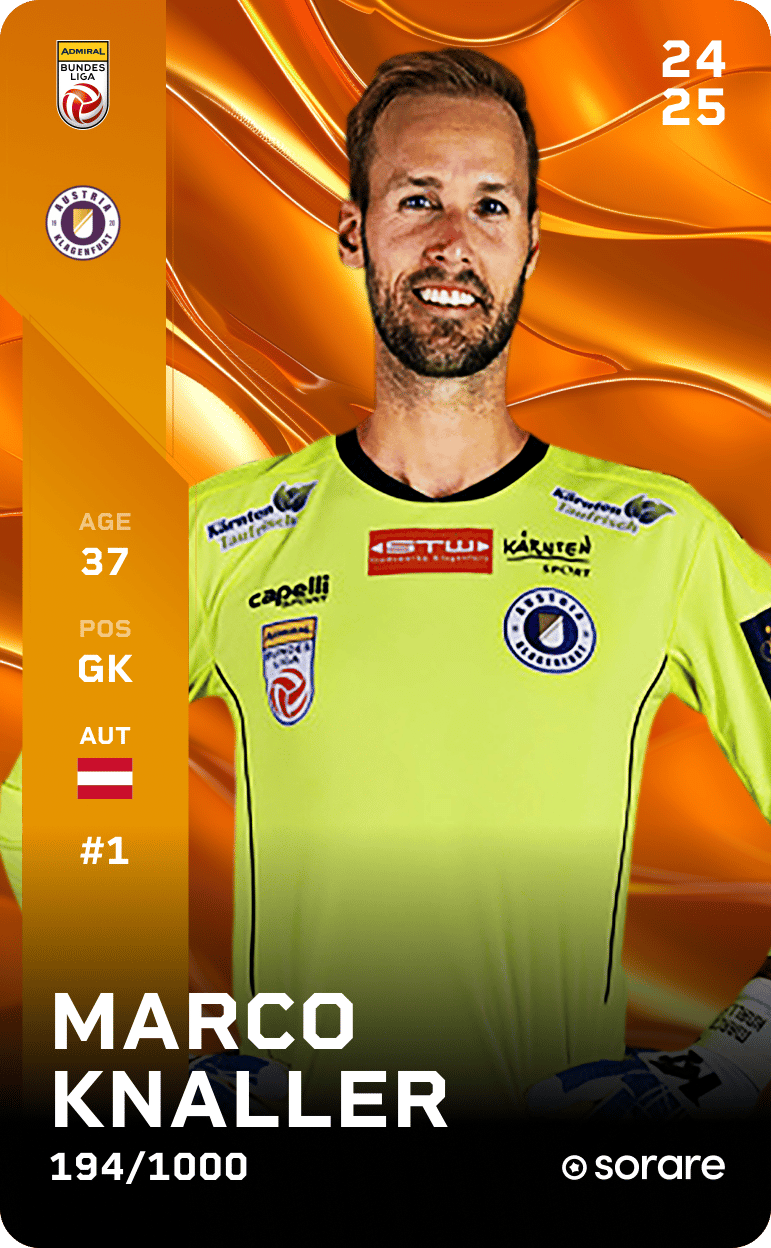 Marco Knaller 2024-25 • Limited 194/1000