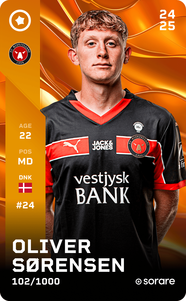 Oliver Sørensen 2024-25 • Limited 102/1000