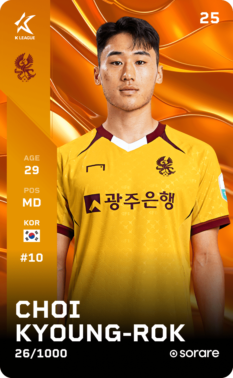 Kyoung-Rok Choi 2025-26 • Limited 26/1000