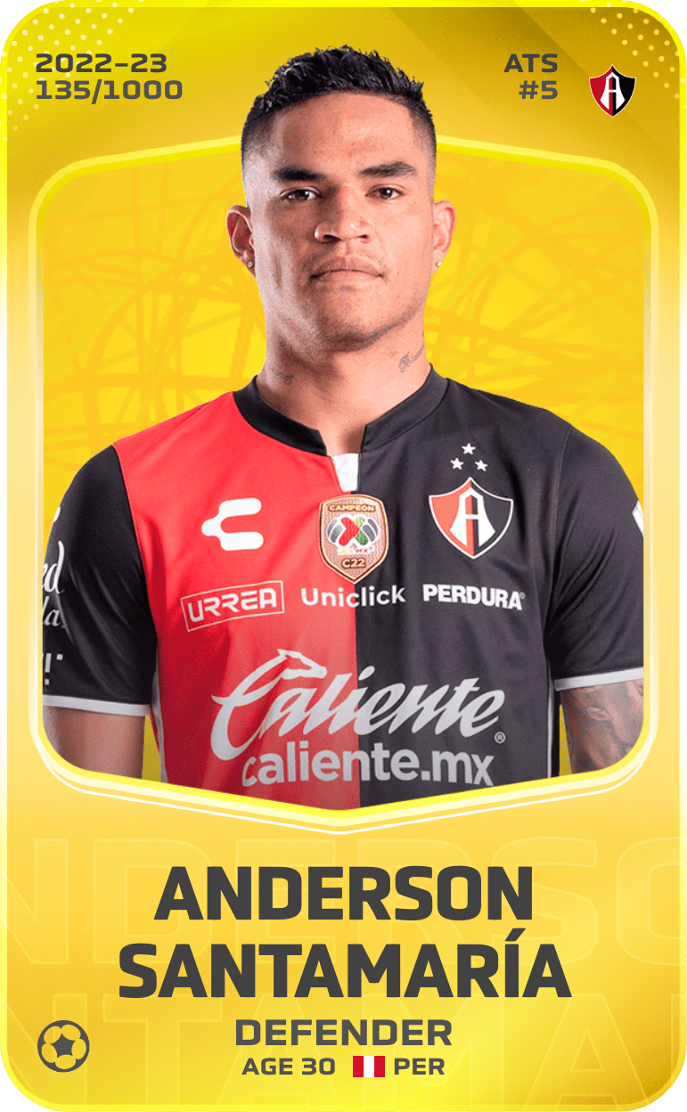 Anderson Santamaría 2022-23 • Limited 135/1000