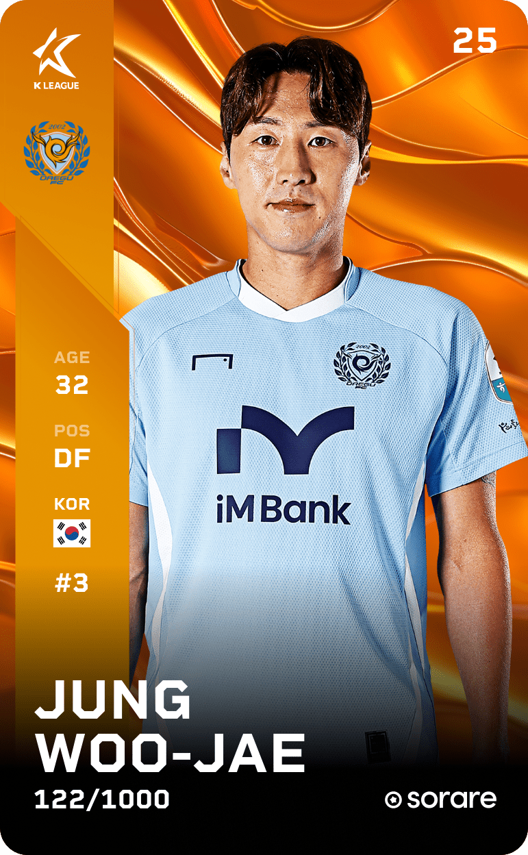 Jeong Woo-Jae 2025-26 • Limited 122/1000