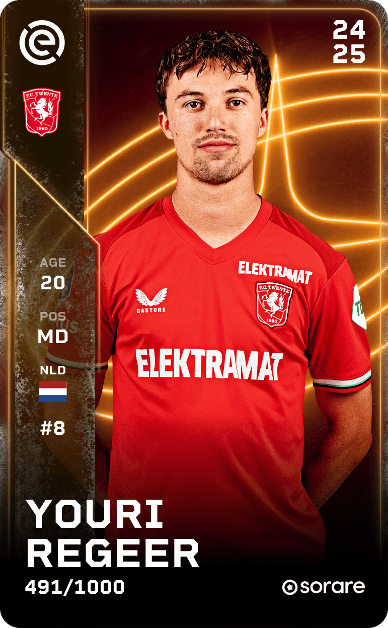 Youri Regeer 2024-25 • Limited 491/1000