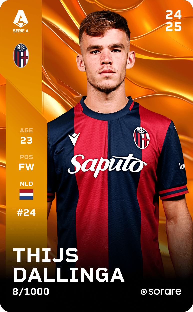 Thijs Dallinga 2024-25 • Limited 8/1000