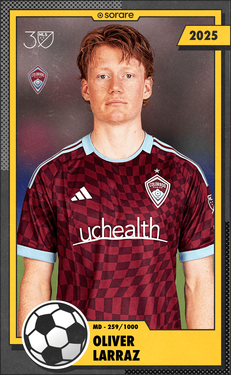 Oliver Larraz 2025-26 • Limited 259/1000