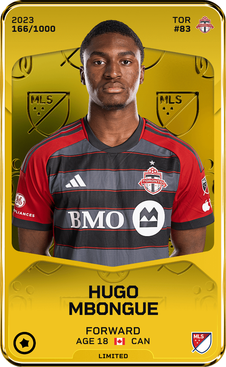Hugo Mbongue 2023-24 • Limited 166/1000