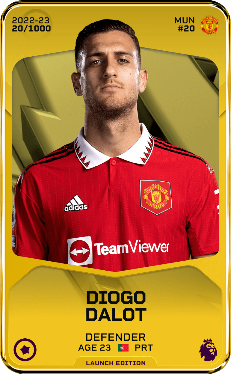 Diogo Dalot 2022-23 • Limited 20/1000
