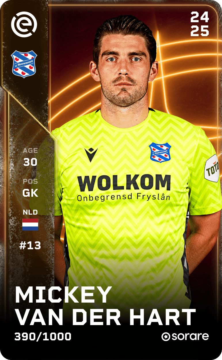 Mickey van der Hart 2024-25 • Limited 390/1000