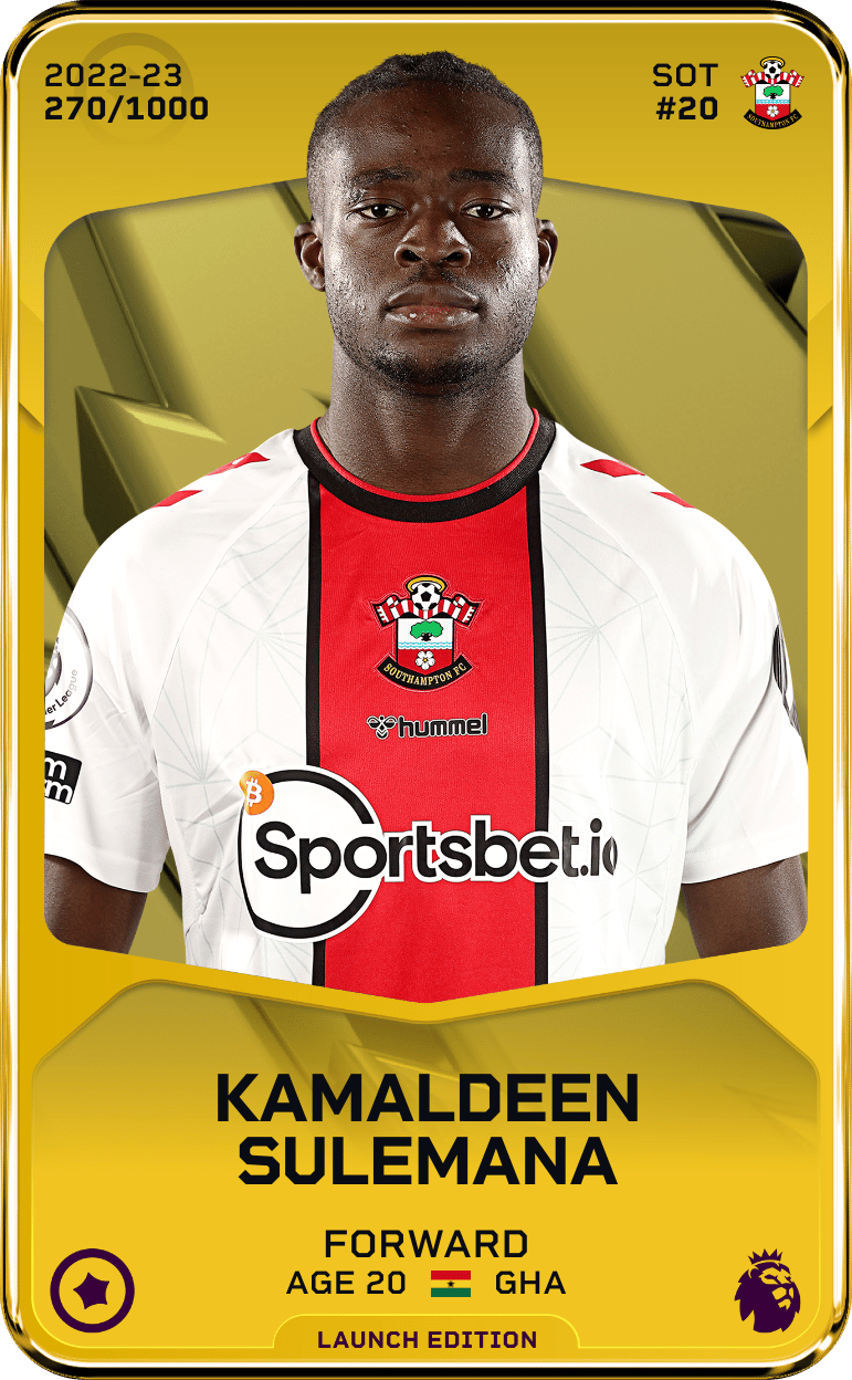 Kamaldeen sulemana 2022-23 • Limited 270/1000