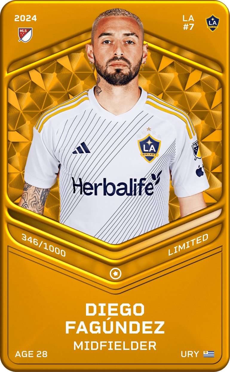 Diego Fagúndez 2024-25 • Limited 346/1000