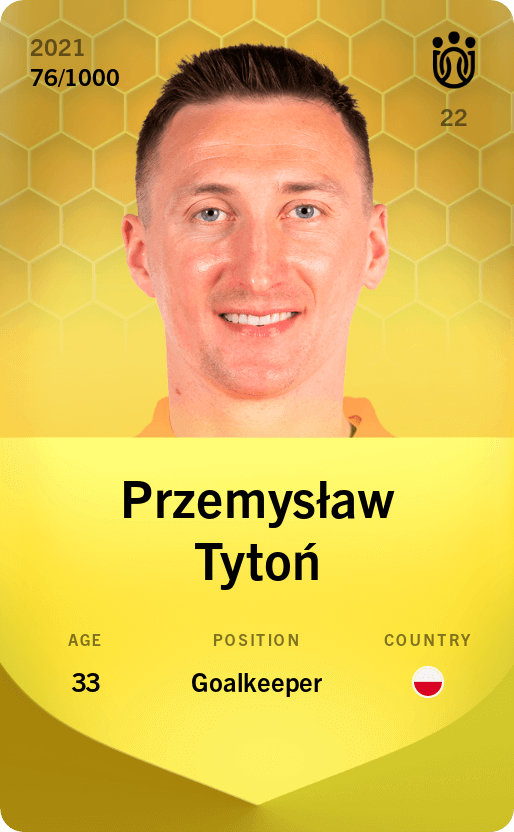 Przemysław Tytoń 2021-22 • Limited 76/1000
