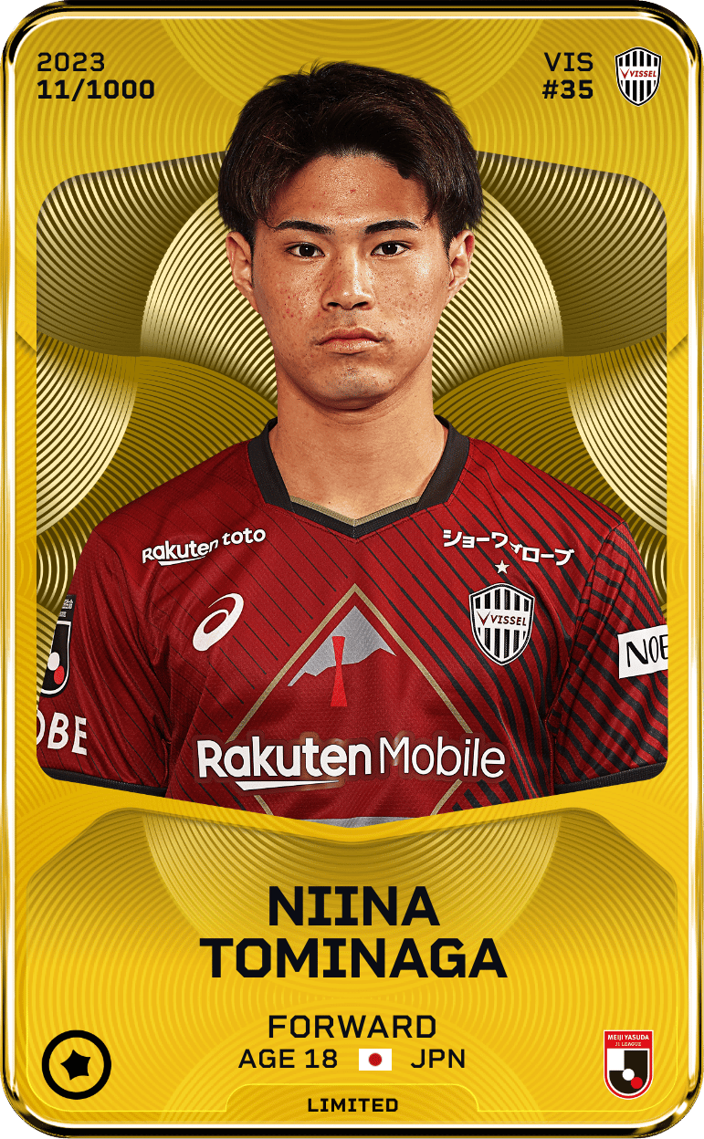 Niina Tominaga 2023-24 • Limited 11/1000