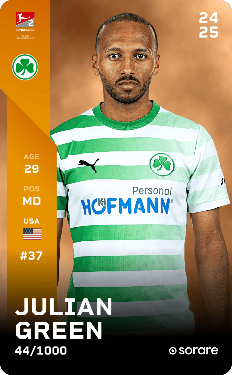 Julian Green 2024-25 • Limited 44/1000