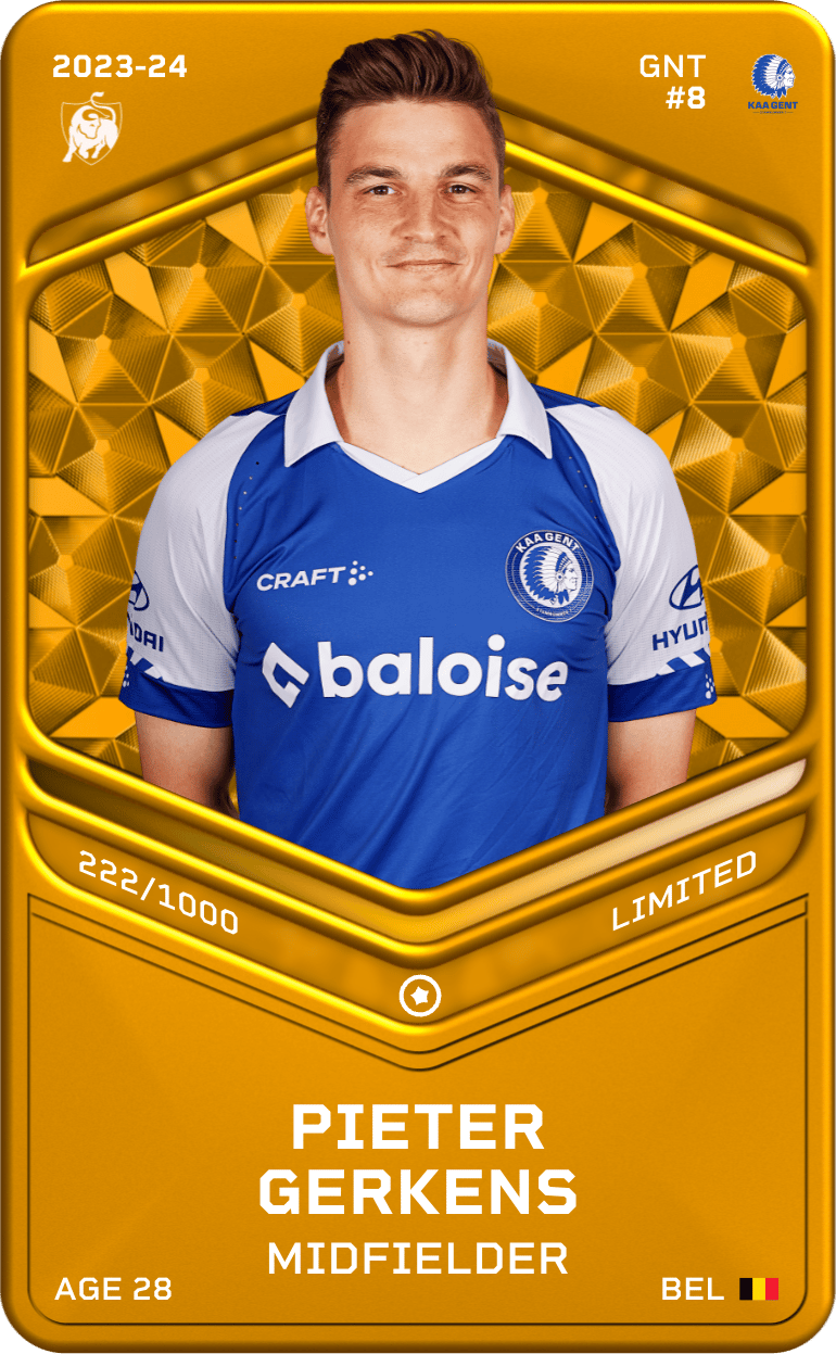 Pieter Gerkens 2023-24 • Limited 222/1000