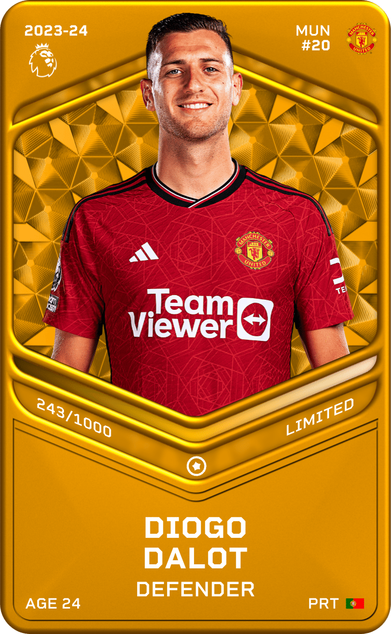 Diogo Dalot 2023-24 • Limited 243/1000