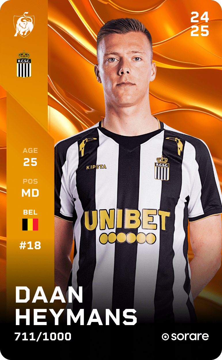 Daan Heymans 2024-25 • Limited 711/1000