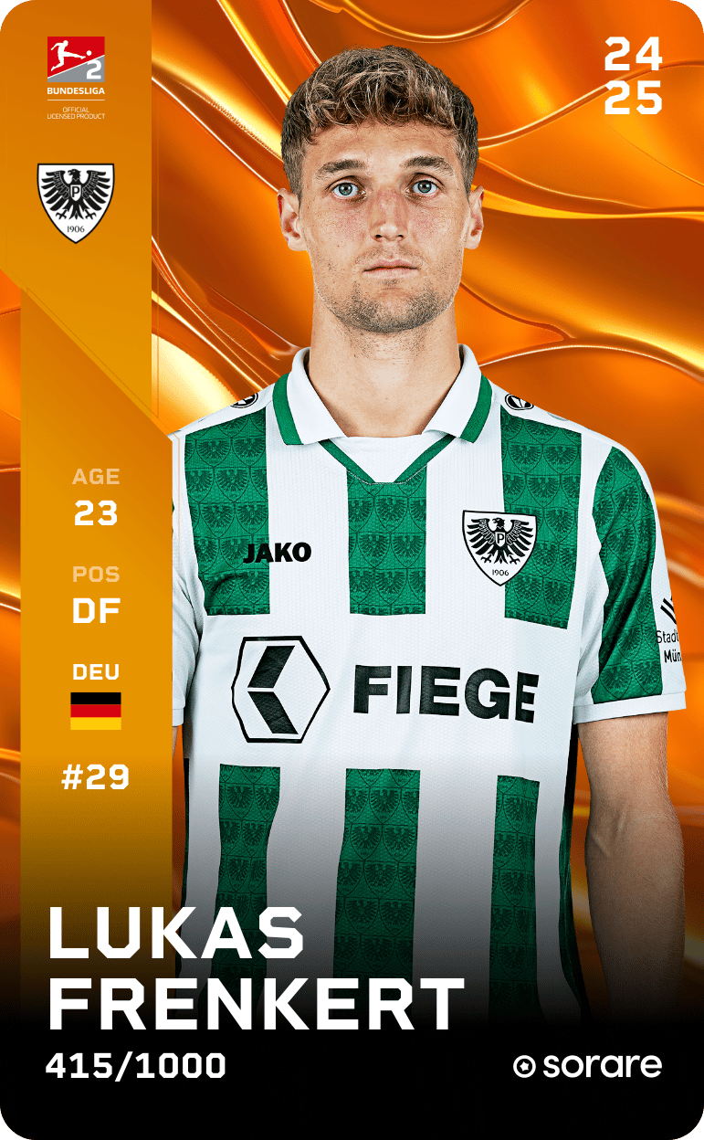 Lukas Frenkert 2024-25 • Limited 415/1000