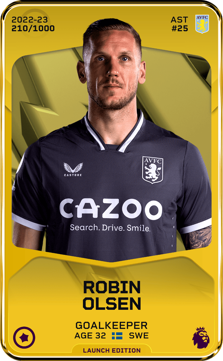 Robin Olsen 2022-23 • Limited 210/1000