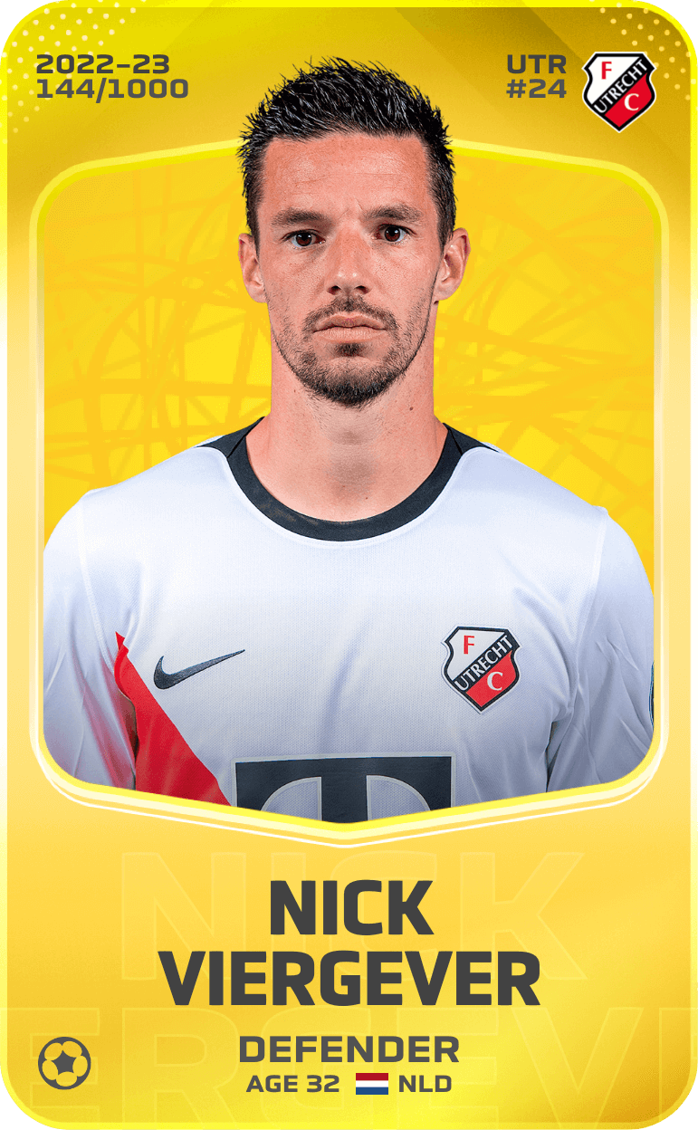 Nick Viergever 2022-23 • Limited 144/1000